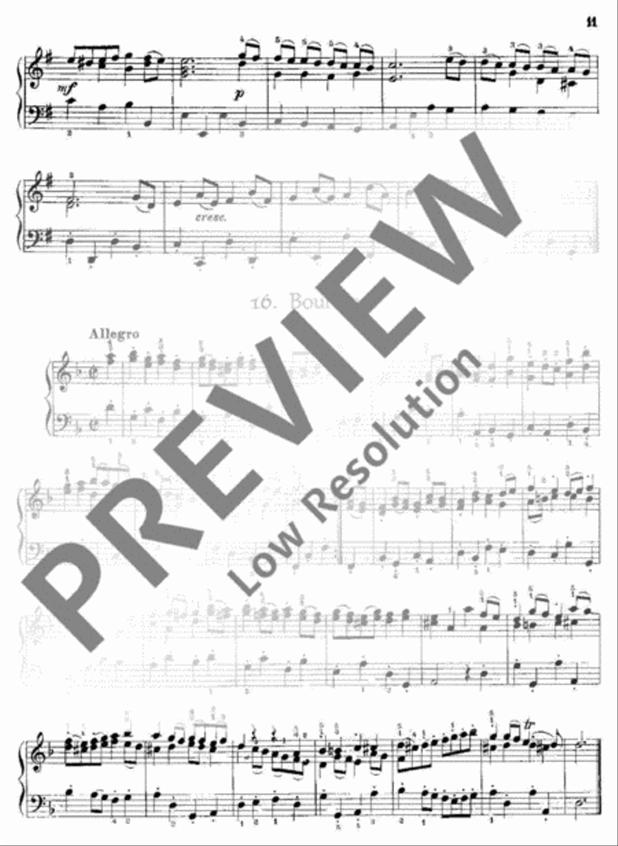 20 little Dances Piano Solo scores gallery preview page 12