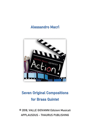 Book cover for ACTION! - Seven Original Compositions