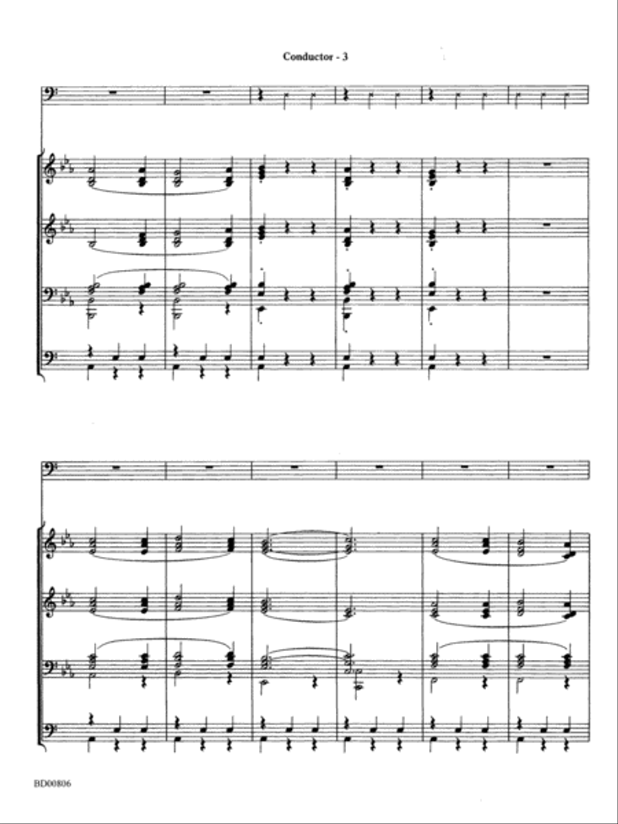 Second Concerto for Faculty and Band: Score Concert Band scores gallery preview page 5