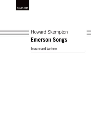Book cover for Emerson Songs