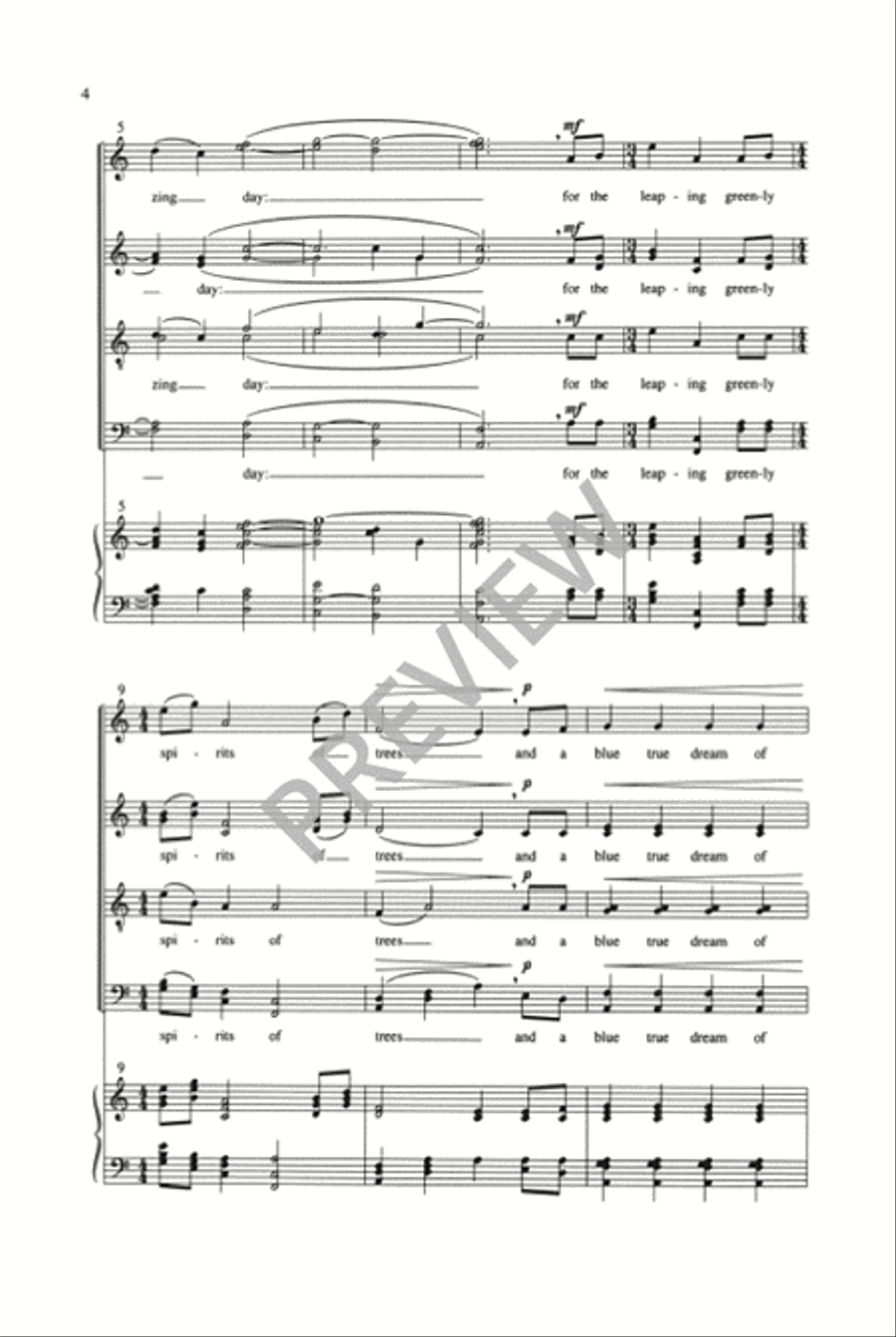 i thank You God for most this amazing day Divisi scores gallery preview page 3