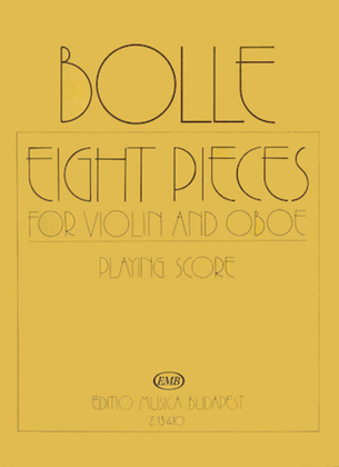 Book cover for Eight Pieces