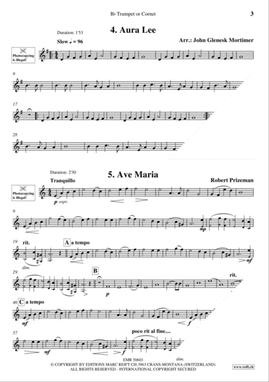 20 Slow Melodies Volume 1 Cornet scores gallery preview page 5