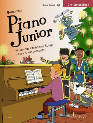 Book cover for Piano Junior Christmas Book