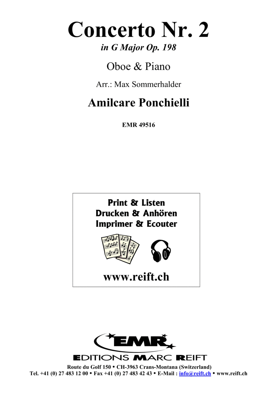 Concerto No. 2 Piano Accompaniment scores gallery preview page 1
