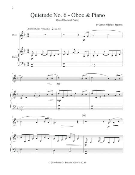 Quietude No. 6 - Oboe & Piano