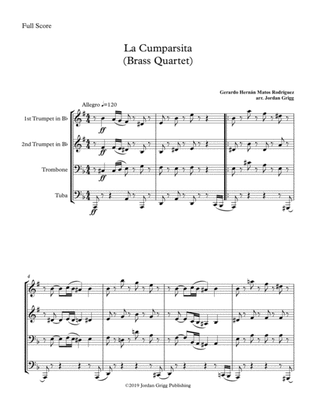 La Cumparsita (Brass Quartet)