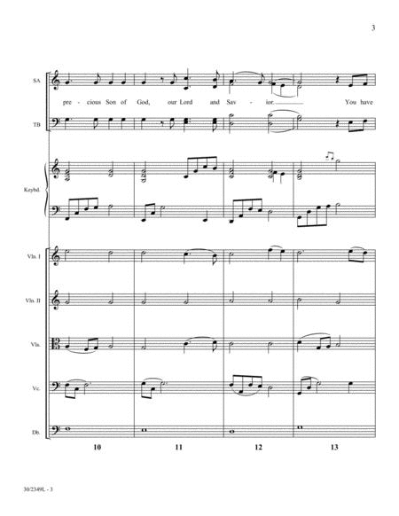 Holy Child - String Orchestra Score and Parts