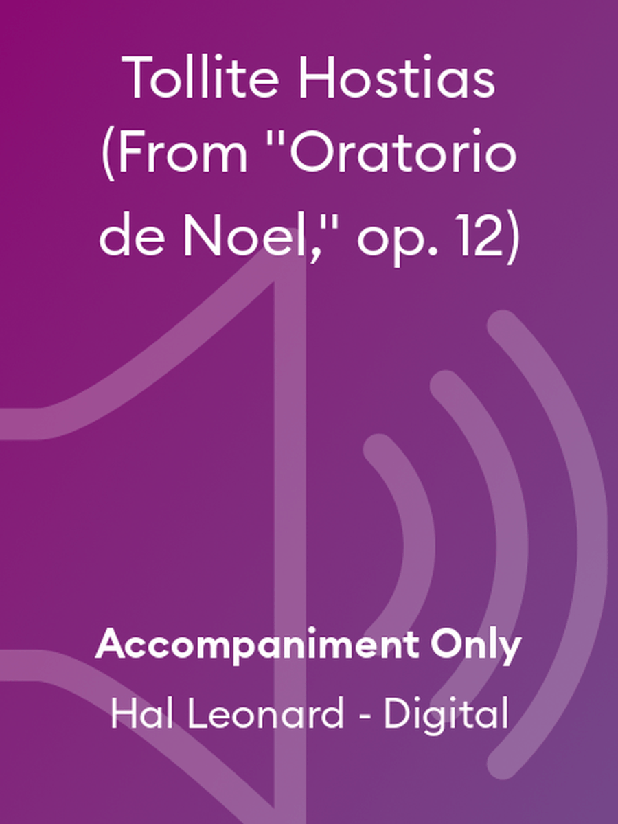 Tollite Hostias (From 