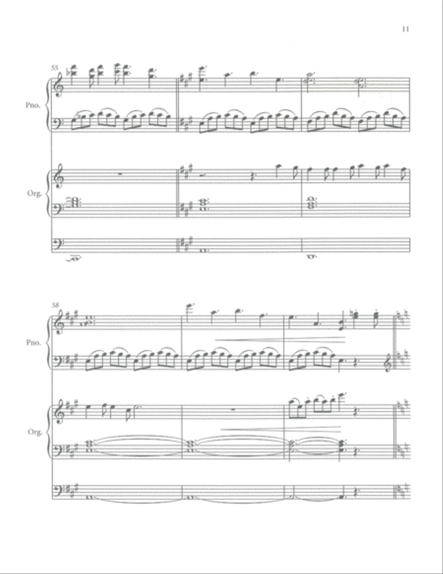 Mine Eyes Have Seen the Glory Organ scores gallery preview page 9