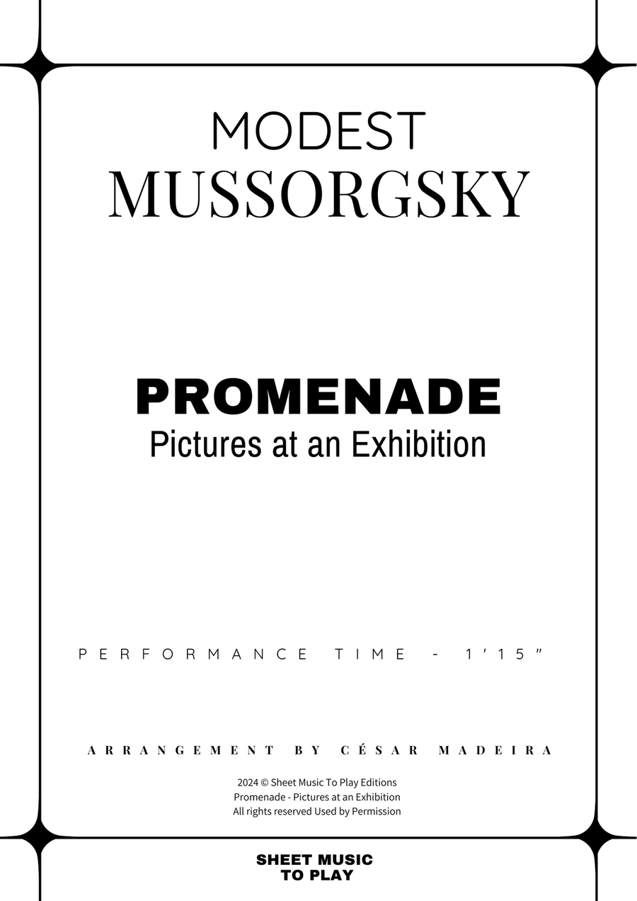 Pictures at an Exhibition - Promenade - Trombone Duet Trombone Duet scores gallery preview page 2