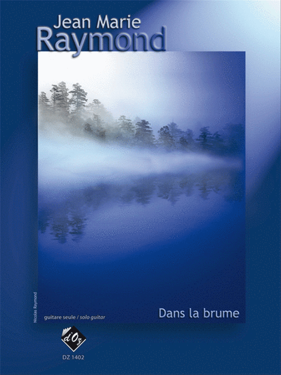 Dans la brume Classical Guitar scores gallery preview page 1