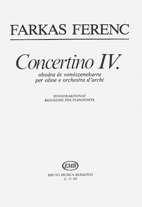Book cover for Concertino #4-ob/pn(red.)
