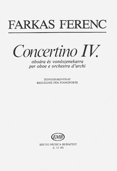 Concertino #4-ob/pn(red.)