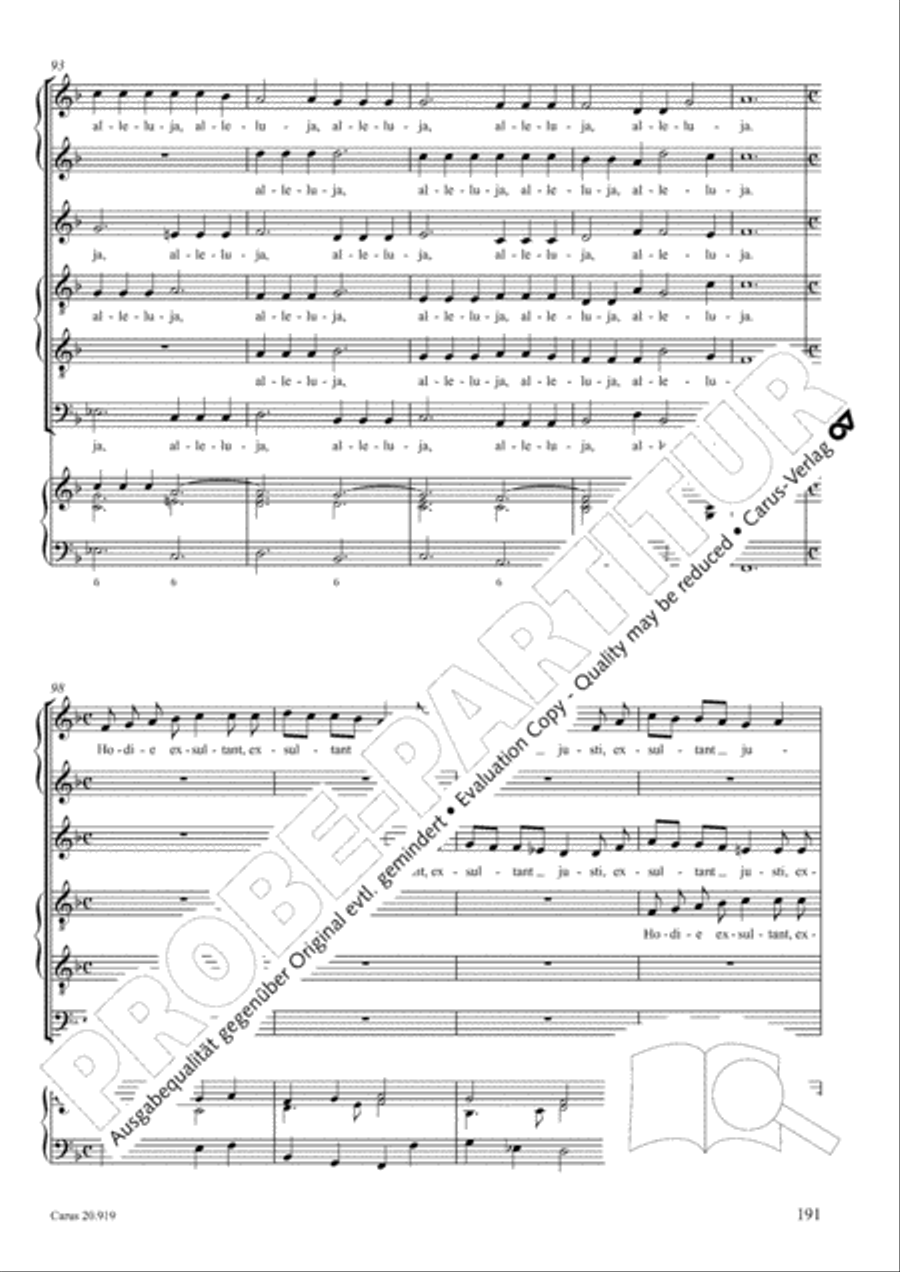 Opera varia I. Works with 1-7 parts (Complete edition, vol. 19) [Werke mit 1-7 obligaten Stimmen] Score scores gallery preview page 248