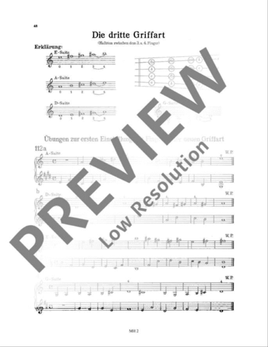 Das Geigenspiel Das Geigenspiel Violin scores gallery preview page 13