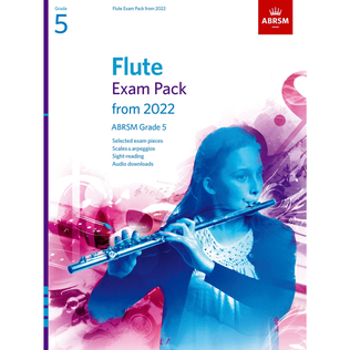 Book cover for Flute Exam Pack from 2022, ABRSM Grade 5