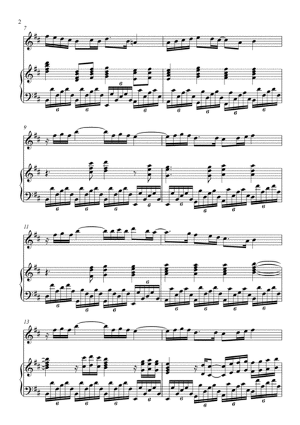 Unter den Linden for violin and piano op 22 - Sally Wave Violin Solo - Digital Sheet Music