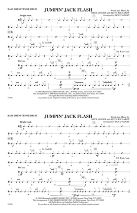Jumpin' Jack Flash: Bass Drum/Tenor Drum
