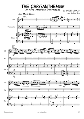 Chrysanthemum for Trio (Flute, Cello & Piano)