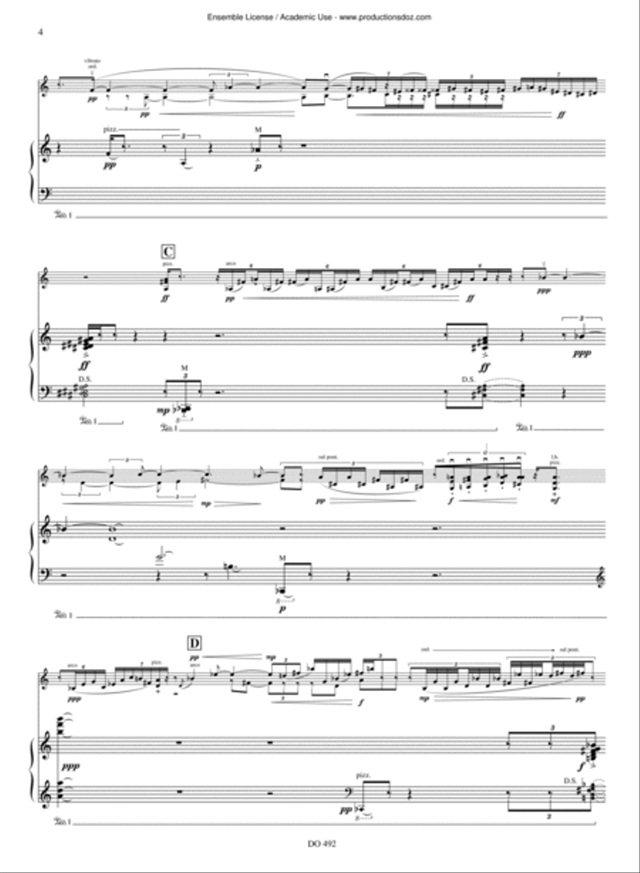 Gan Eden Violin Solo scores gallery preview page 4
