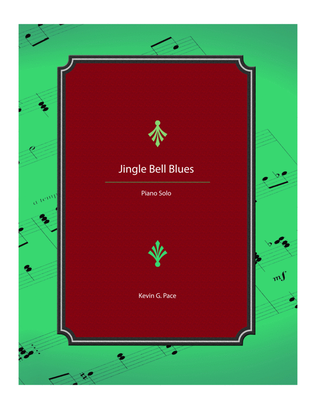 Book cover for Jingle Bell Blues - piano solo
