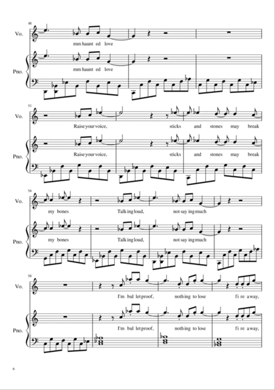 Titanium Titanium Voice scores gallery preview page 6