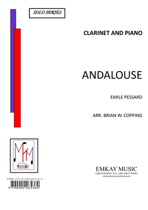Book cover for ANDALOUSE – CLARINET & PIANO
