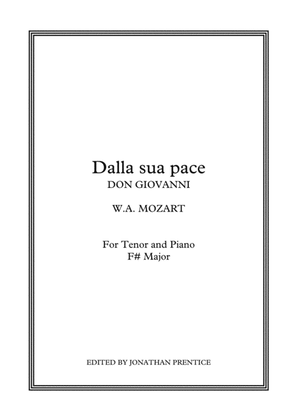 Book cover for Dalla sua pace - Don Giovanni (F# Major)
