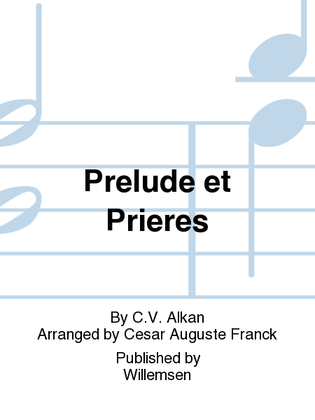 Book cover for Prelude et Prieres