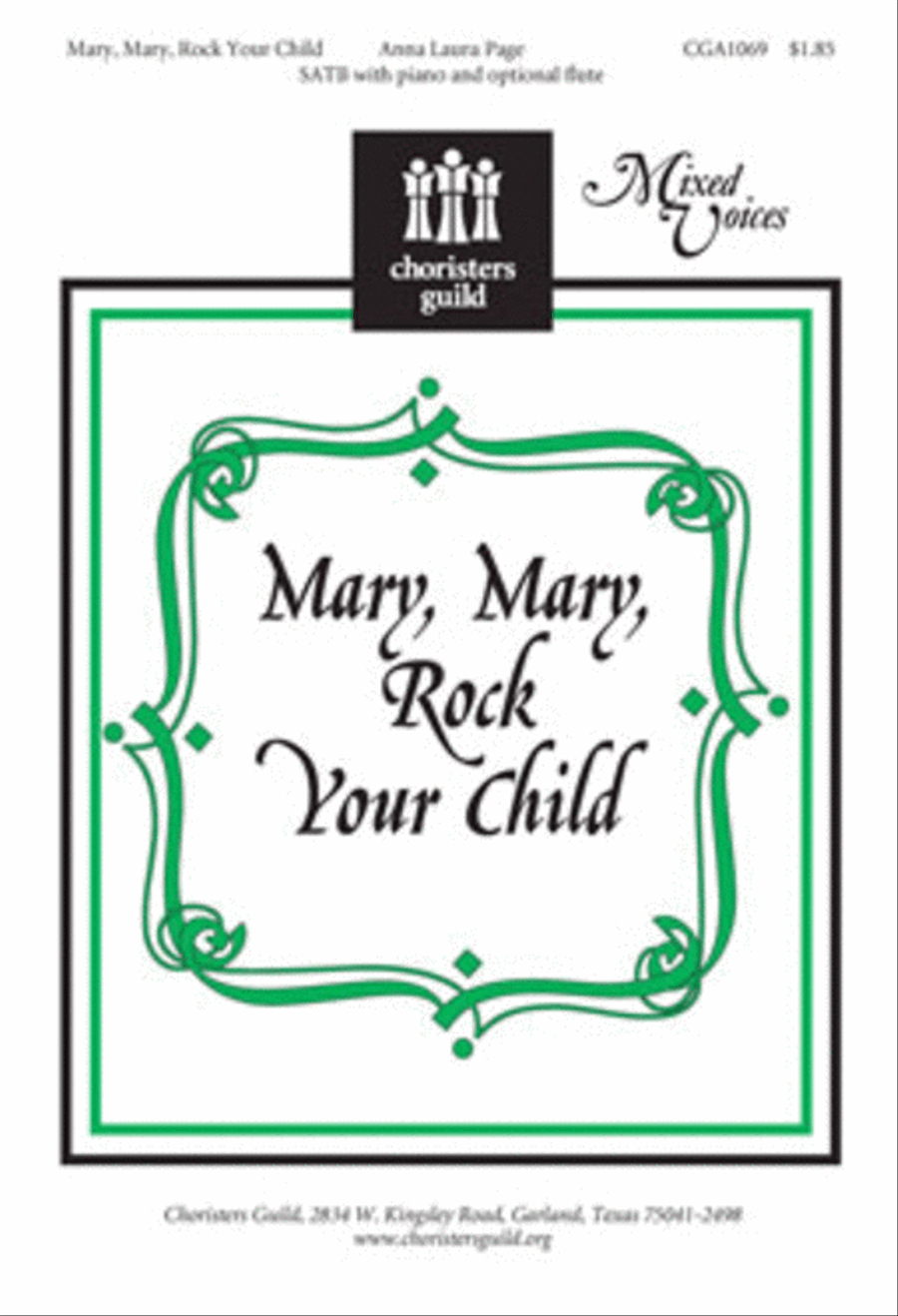 Mary, Mary, Rock Your Child 4-Part scores gallery preview page 1