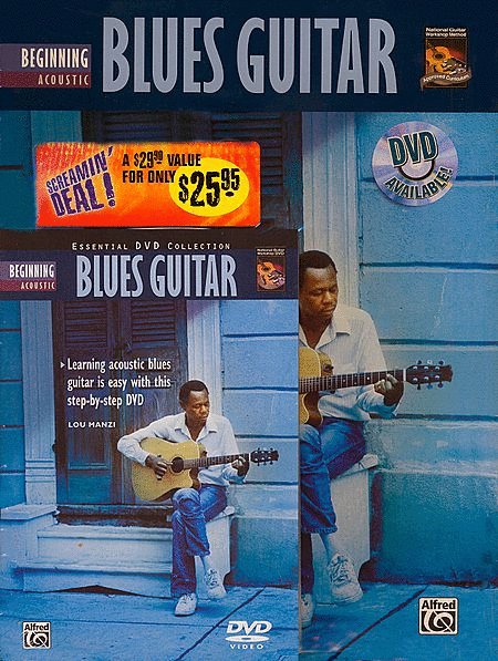 Beginning Acoustic Blues Guitar (Book & DVD)