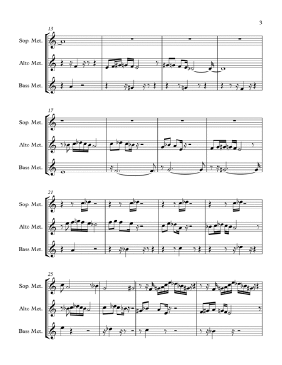 Opus 47 - Speaking with stars Percussion Ensemble scores gallery preview page 3