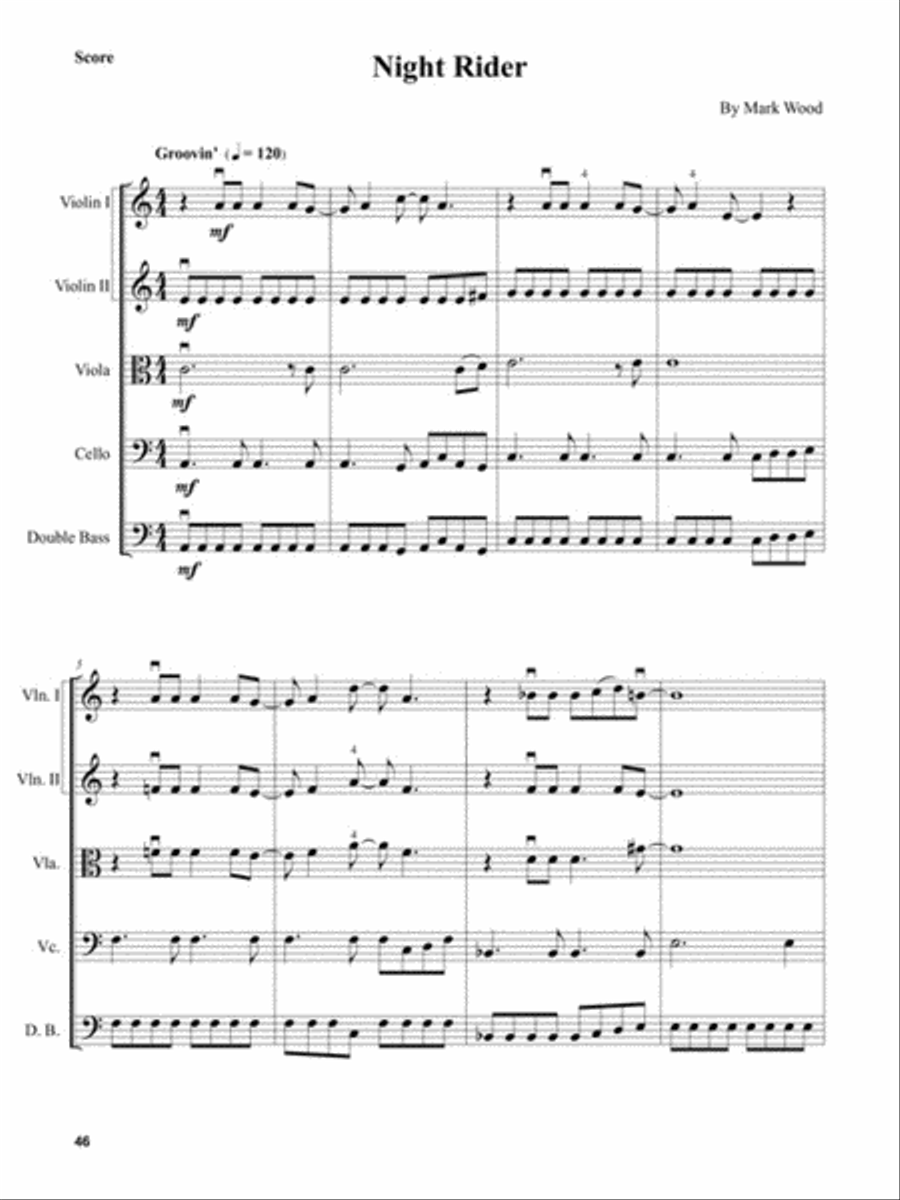 Rockin' Strings: Violin Violin Solo scores gallery preview page 5
