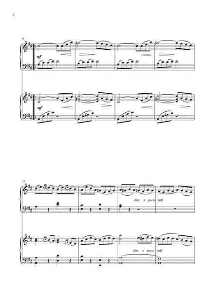10. Tendre Fleur (Tender Blossom) 25 Progressive Studies Opus 100 for 2 pianos by Friedrich Burgm