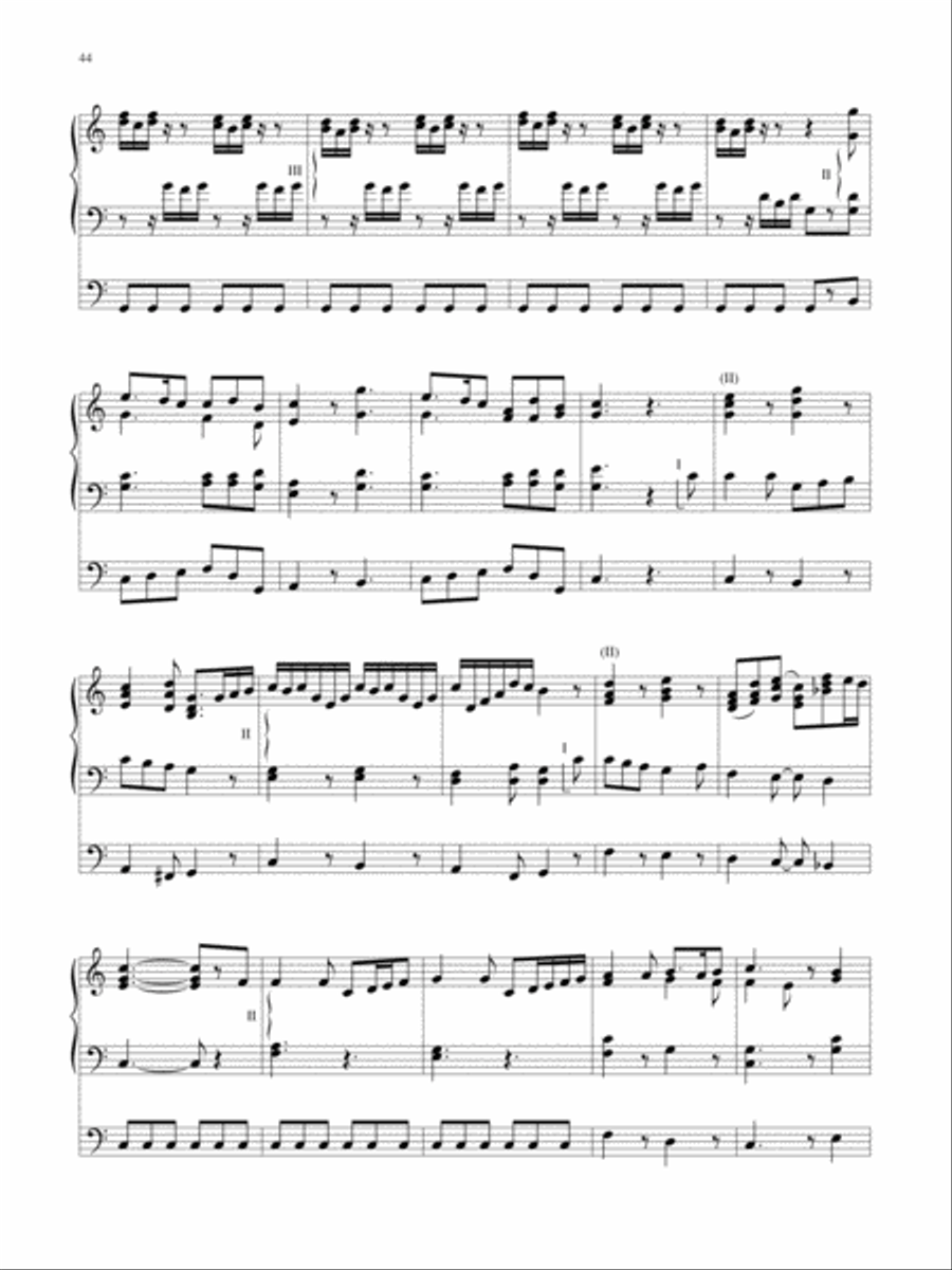 A Wittenberg Collection Organ scores gallery preview page 45