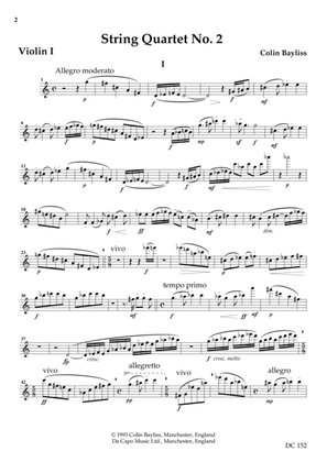 String Quartet No 2 (Parts)