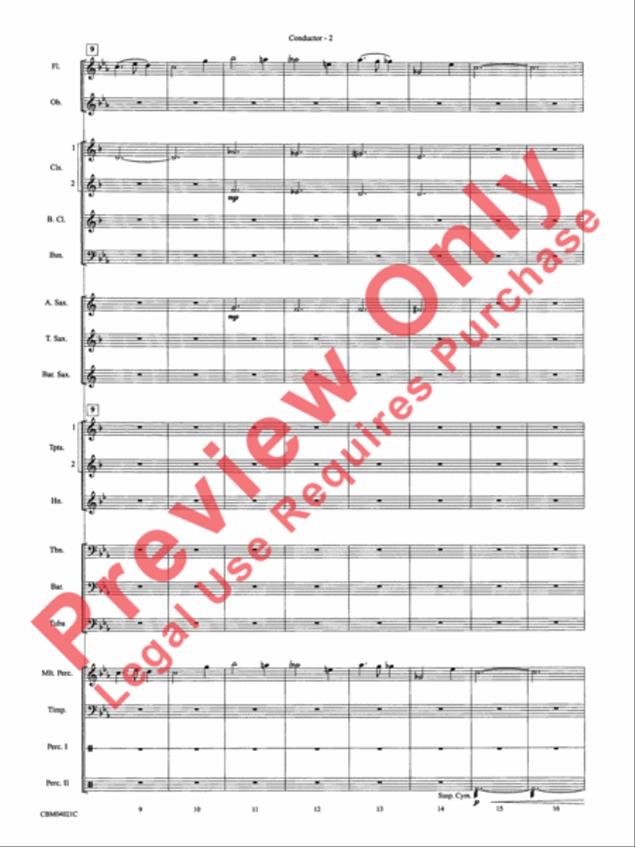 Harry Potter and the Prisoner of Azkaban, Selections from Concert Band scores gallery preview page 5