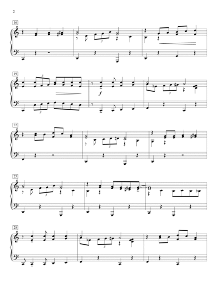 Mansion Over The Hilltop by Glenda Austin Piano Method Digital