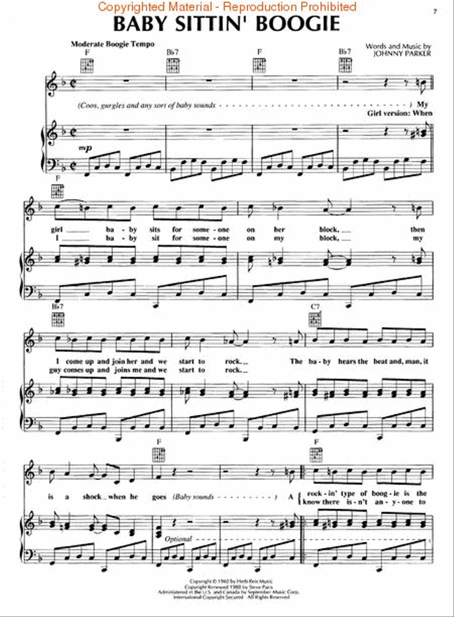 The Novelty Songbook - 2nd Edition Piano, Vocal, Guitar scores gallery preview page 3