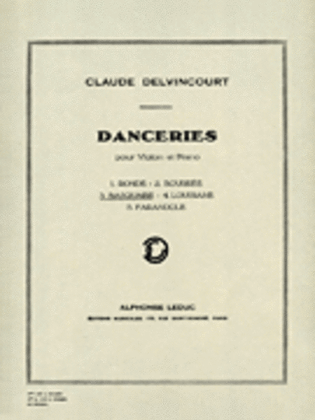 Danceries pour Violon et Piano - No. 3 Basquaise