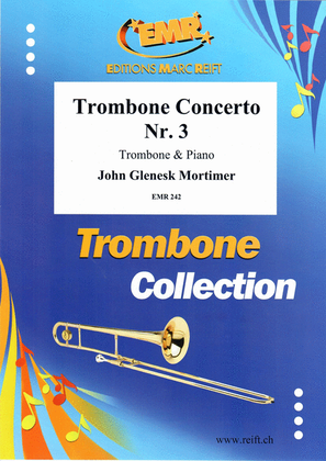Book cover for Trombone Concerto No. 3