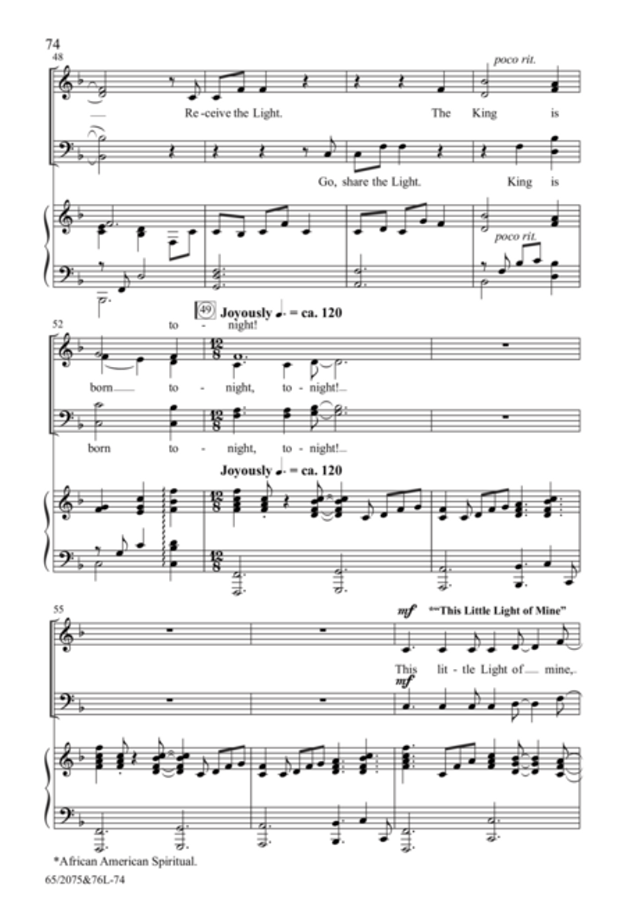 Morning Star - SATB Score with Performance CD 4-Part scores gallery preview page 30