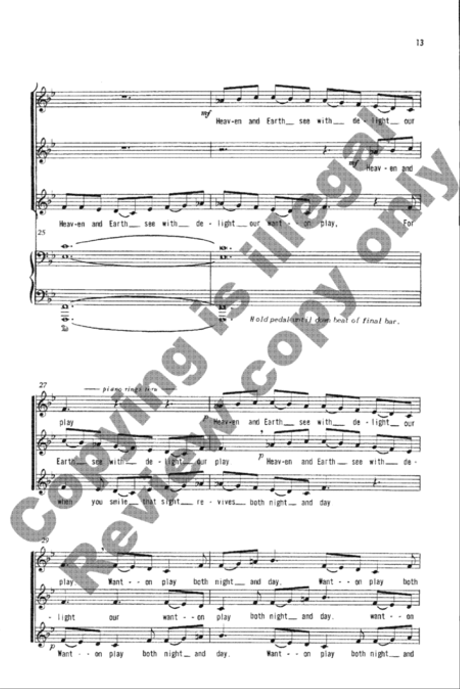 Love Songs in the Round SSA scores gallery preview page 31