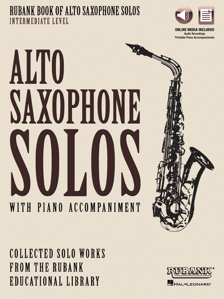 Rubank Book of Alto Saxophone Solos – Intermediate Level