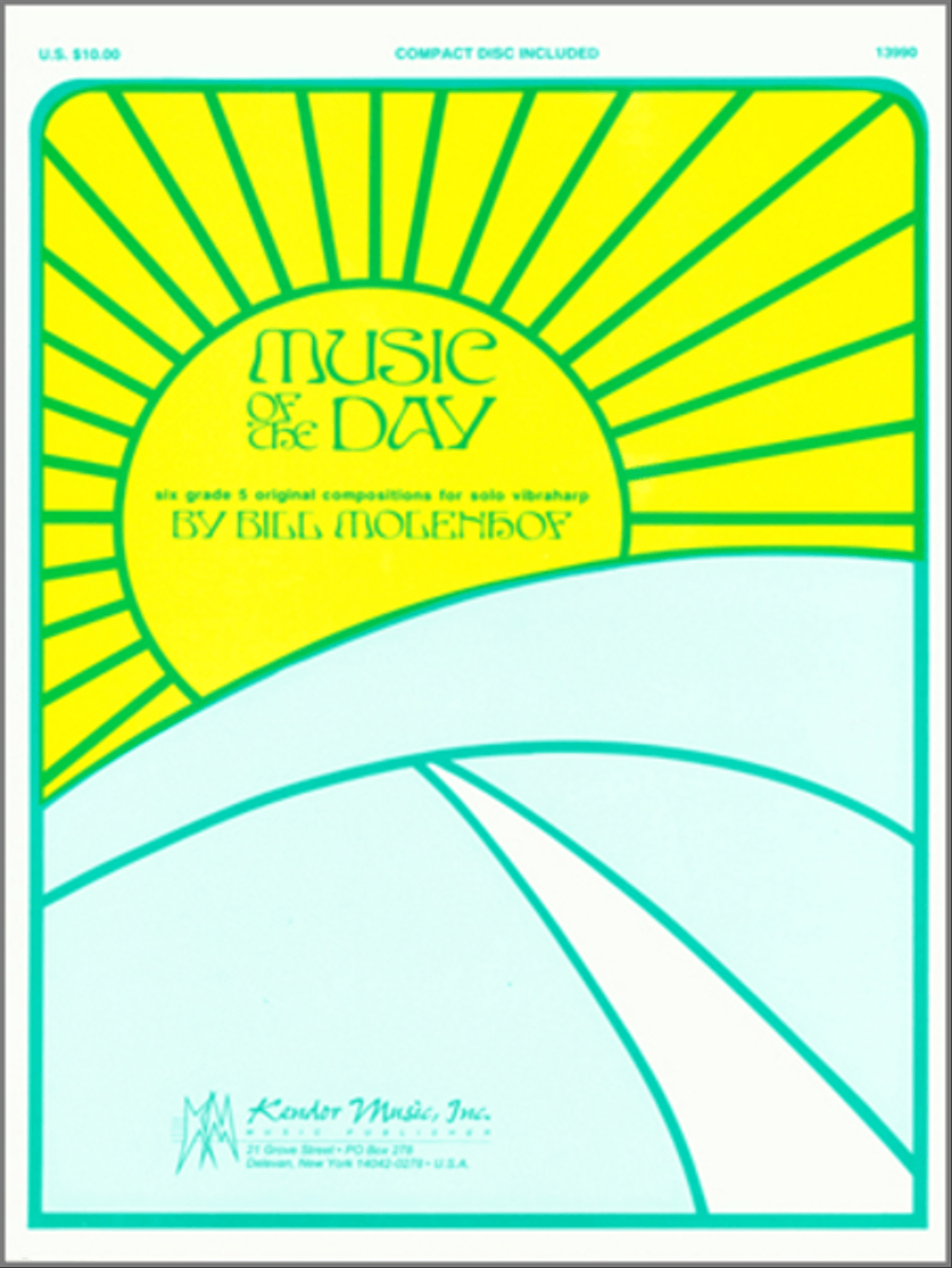 Music Of The Day (Book with MP3s) Percussion scores gallery preview page 1
