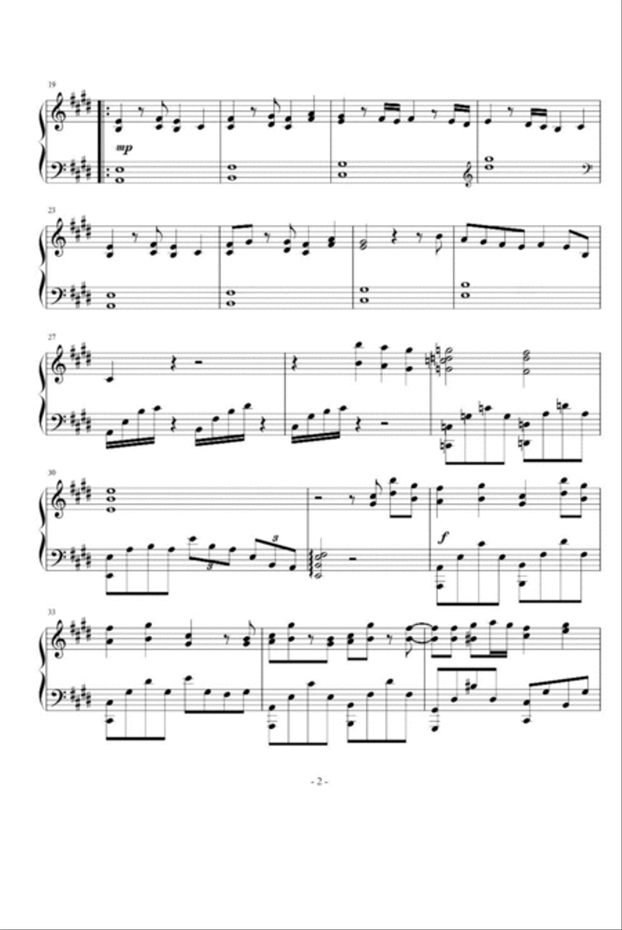 Styx Helix Piano Solo scores gallery preview page 2