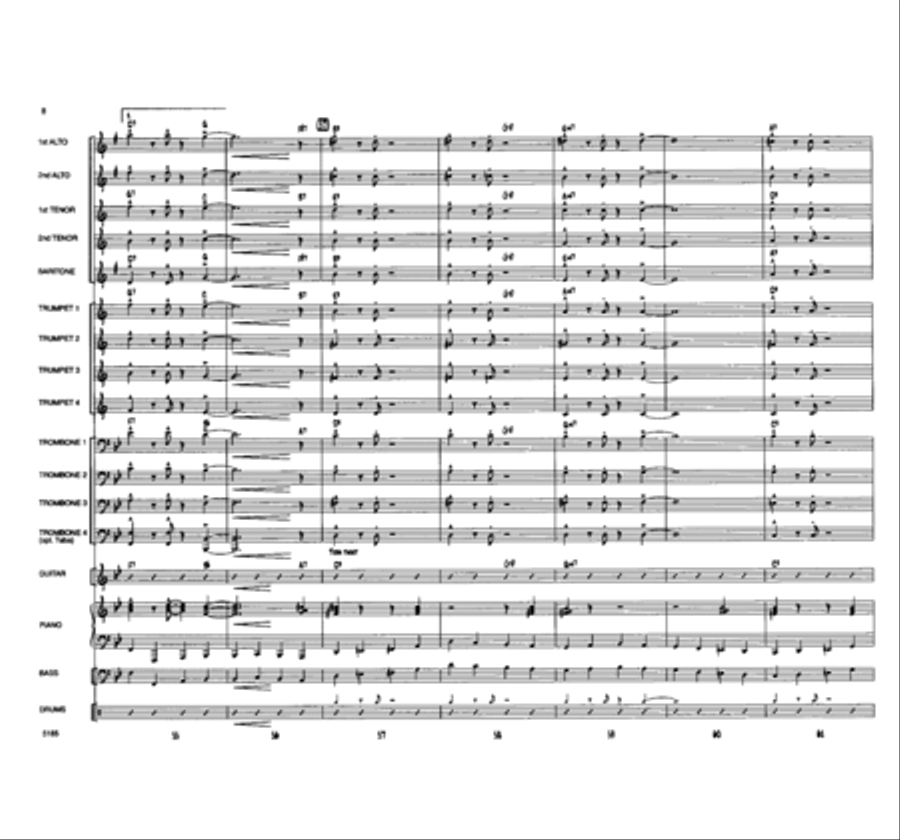 Jambalaya Jane Jazz Ensemble - Sheet Music page 11