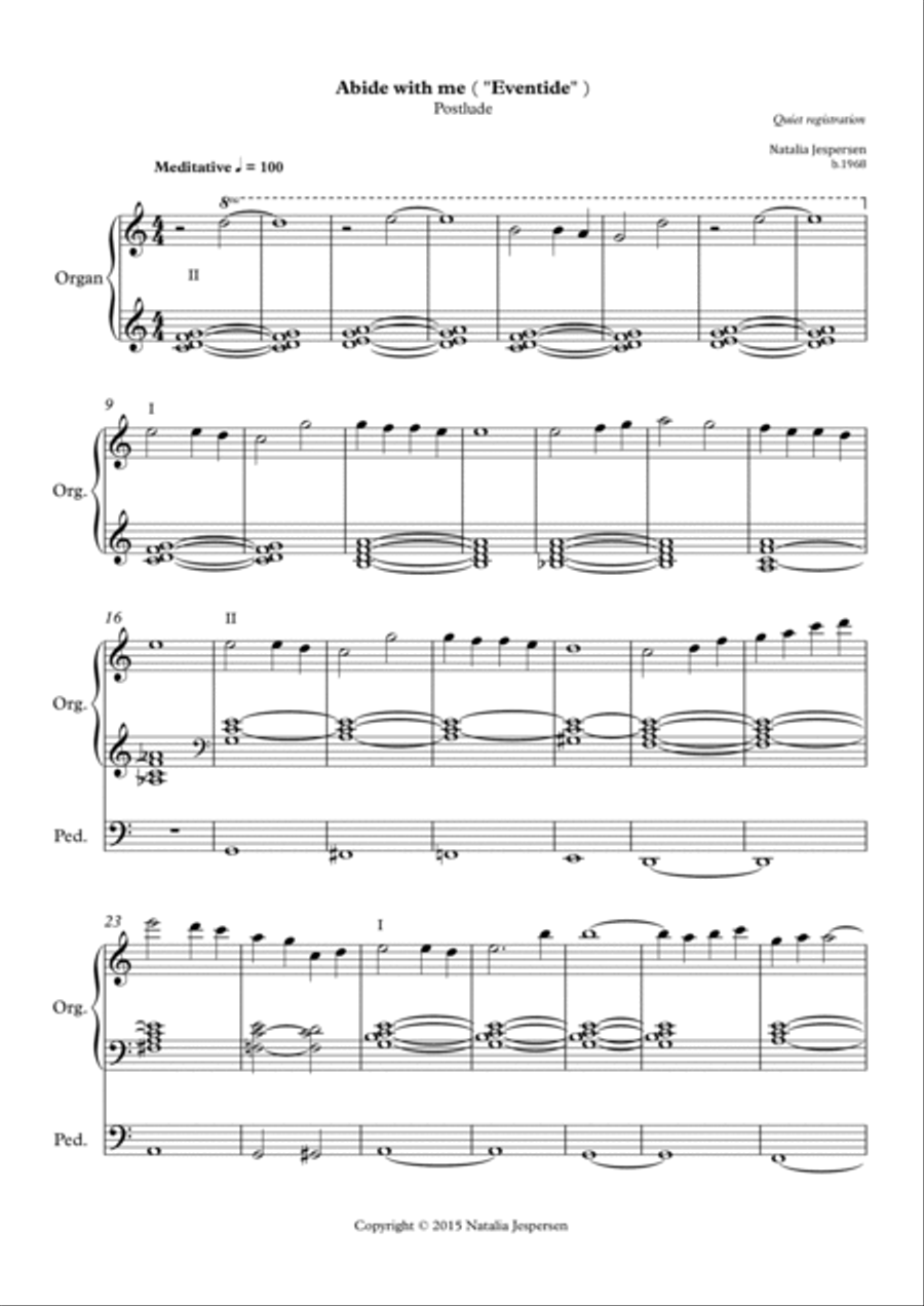 A collection of tranquil music for funeral & communion Organ Solo scores gallery preview page 3
