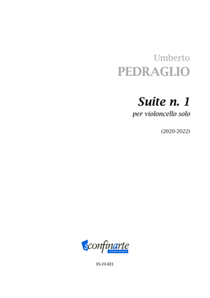 Umberto Pedraglio: Suite n. 1 (ES-23-021)